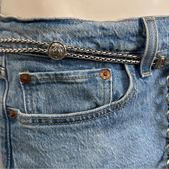 Vintage Brighton Double Chain Medallion Belt - Picture 7 of 9